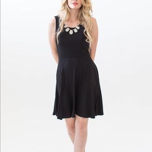 Fit & Flare Dress Dress Black NWT by Agnes & Dora